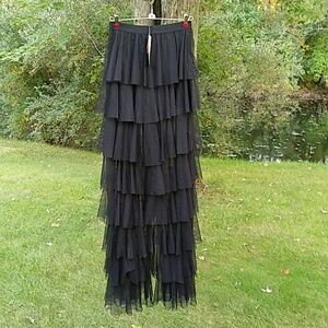 Lined Ruffled Pants M/L